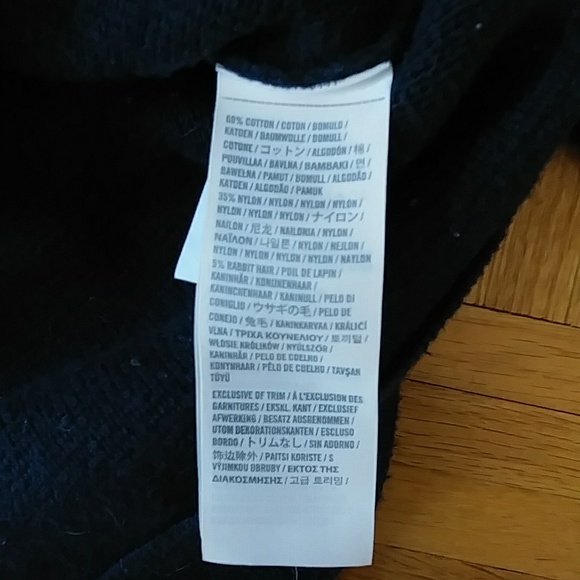 Vintage Abercrombie & Fitch varsity letter cardigan sz Large - Picture 4 of 5